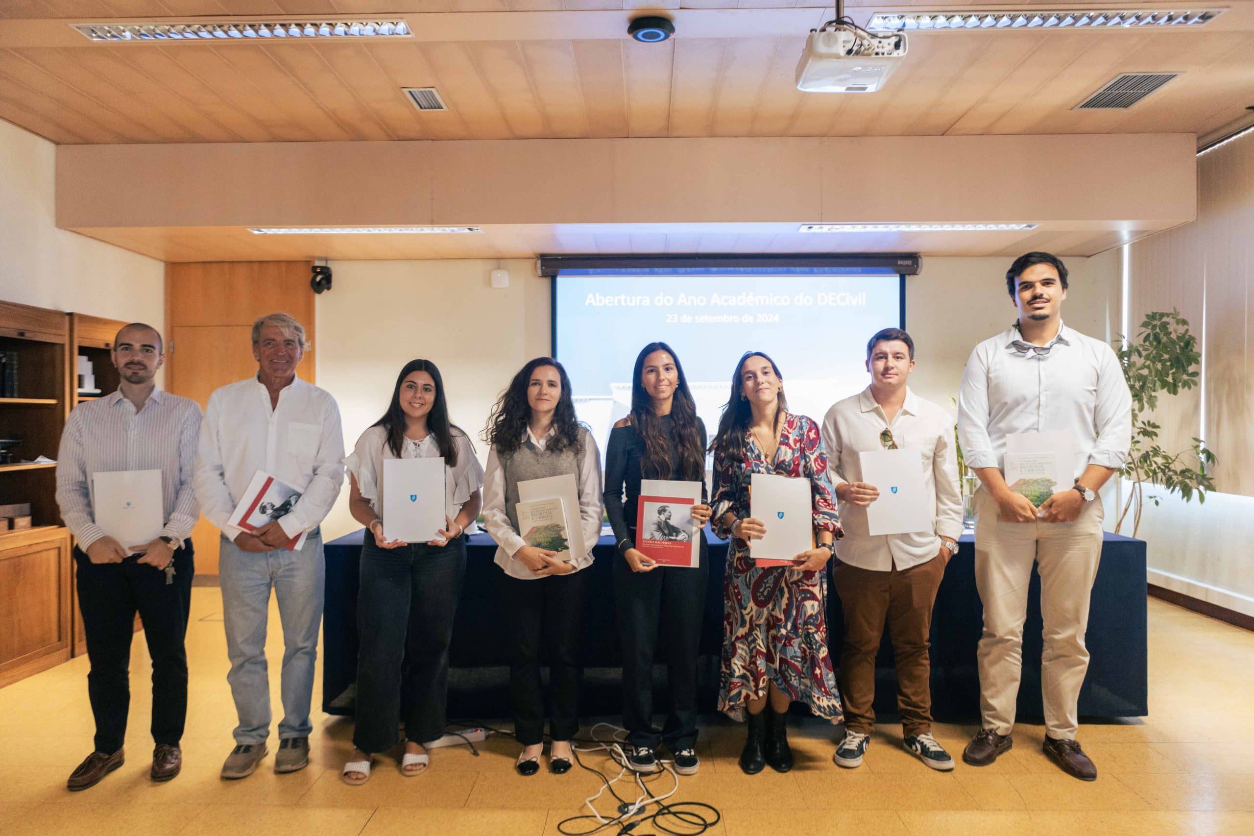 Cerimónia de Abertura do Ano Académico no DECivil 2024/2025