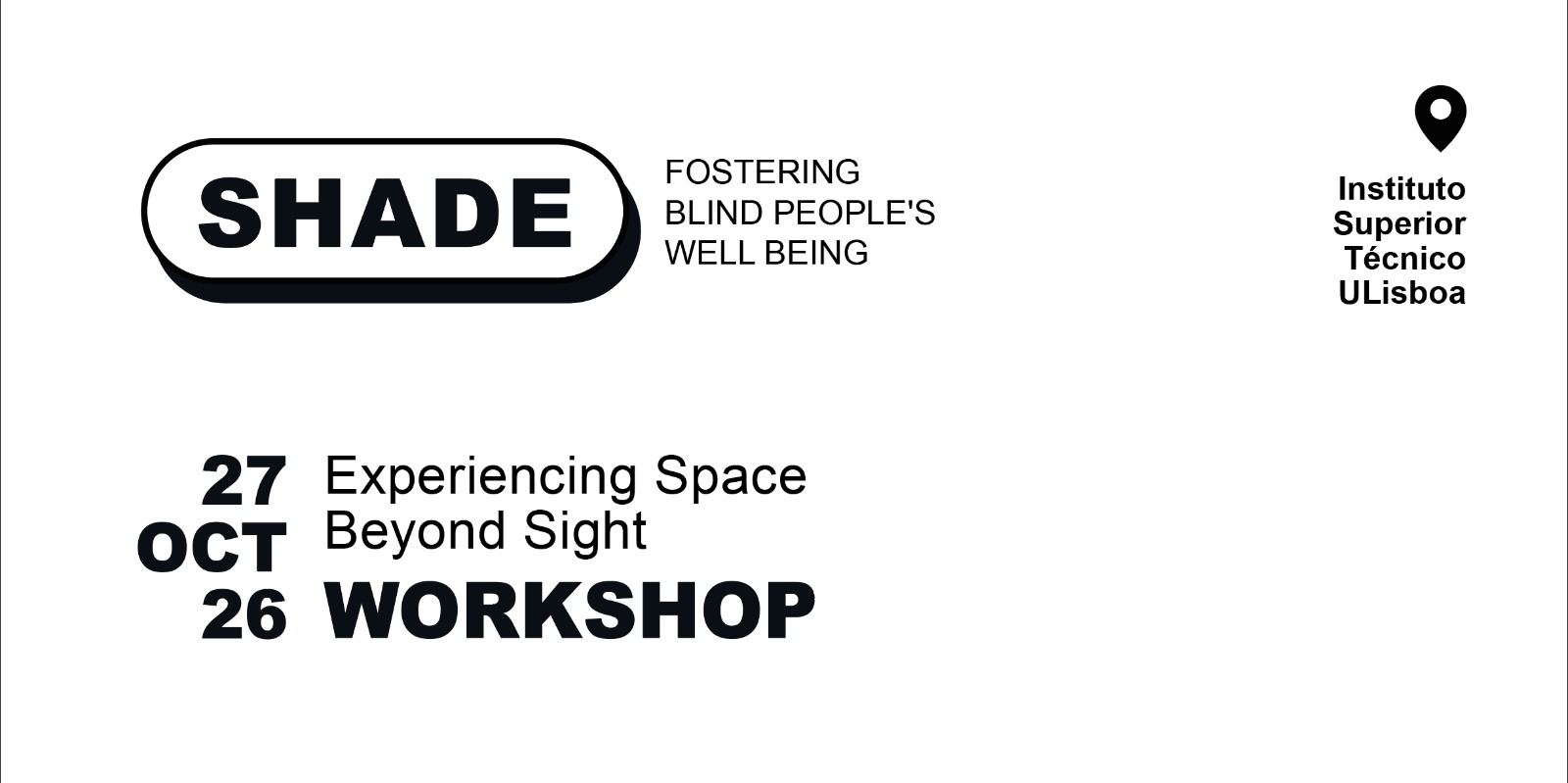 SHADE Workshop 27 out 2026